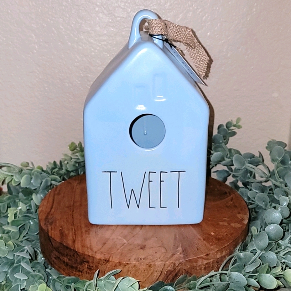 Rae Dunn Tweet Birdhouse
